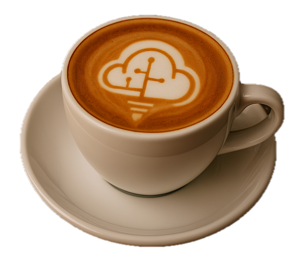 Koffiekopje met eMotivz logo